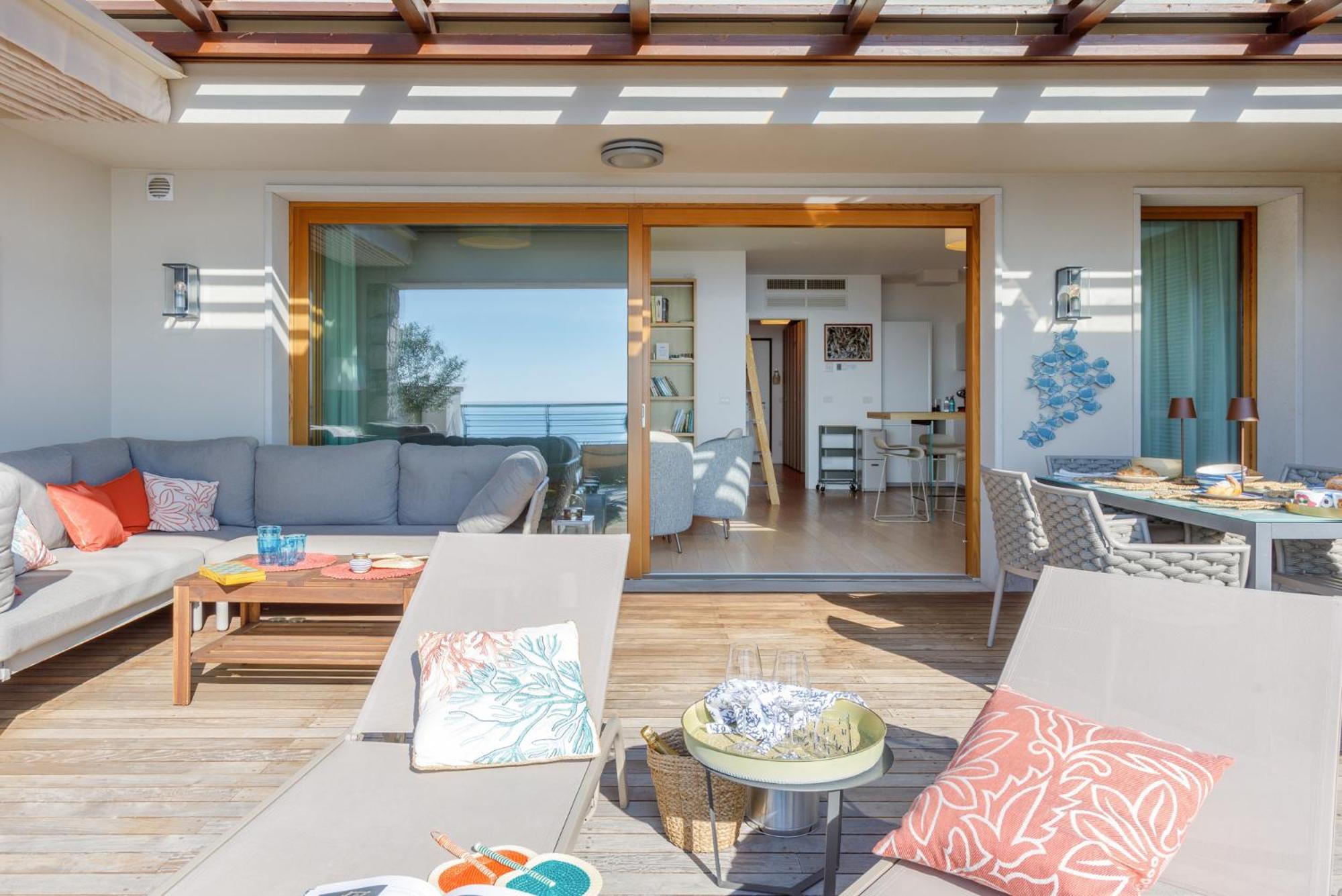 סיסטיאנה Portopiccolo Apartments Telgatino Nel Golfo - With Beach Included מראה חיצוני תמונה